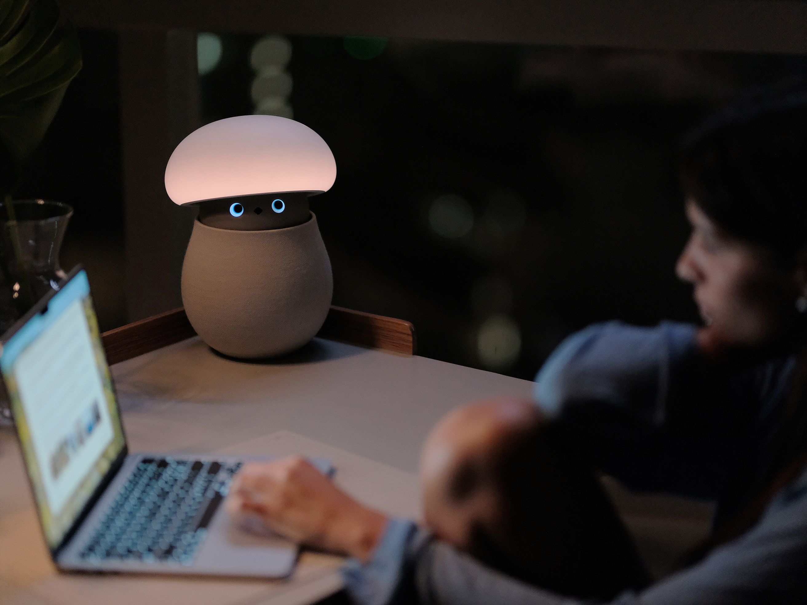 Meet Mori, a Cute Robot Mushroom That Doesn’t Really Say (or Do) Anything